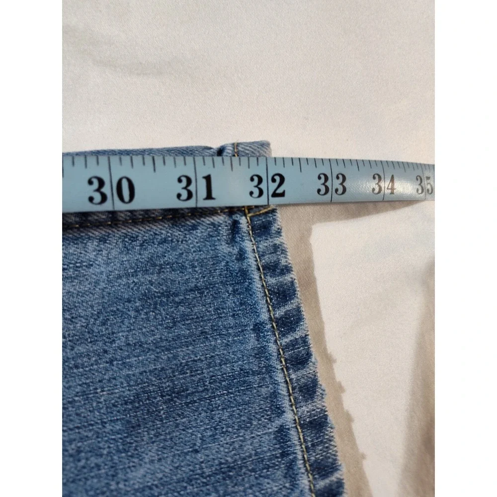 Women's L.L.Bean 8 medium/T denim jeans light straight fit classic mom